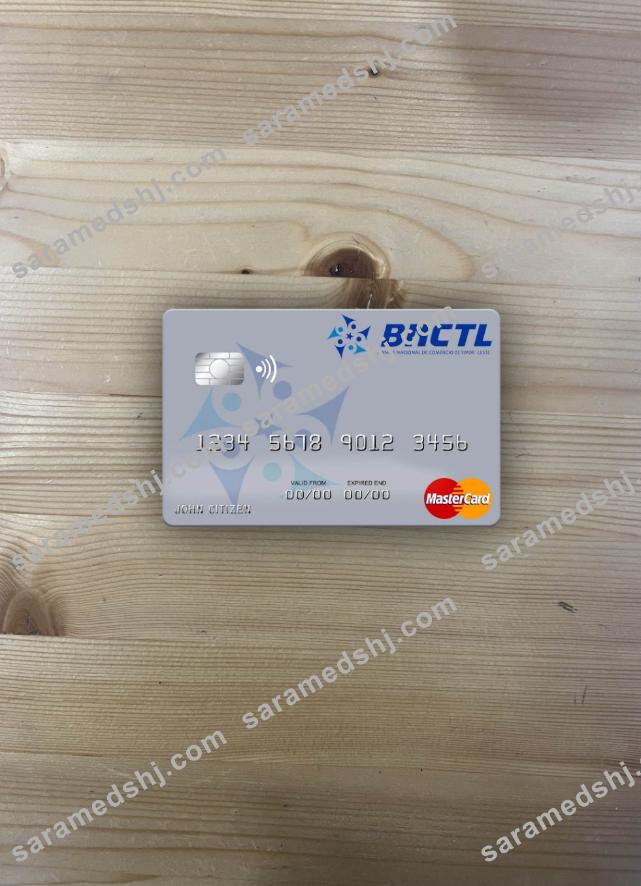 Timor-Leste Banco Nacional de Comércio de Timor-Leste mastercard photolook front